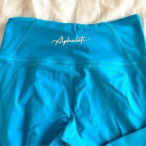 Alphalete blue leggings